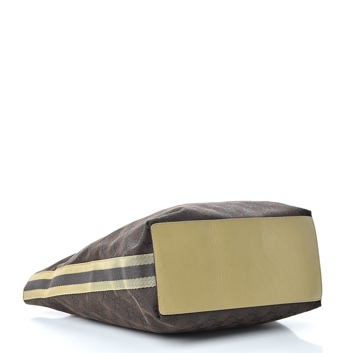 Monogram Large Bucket Tote Brown