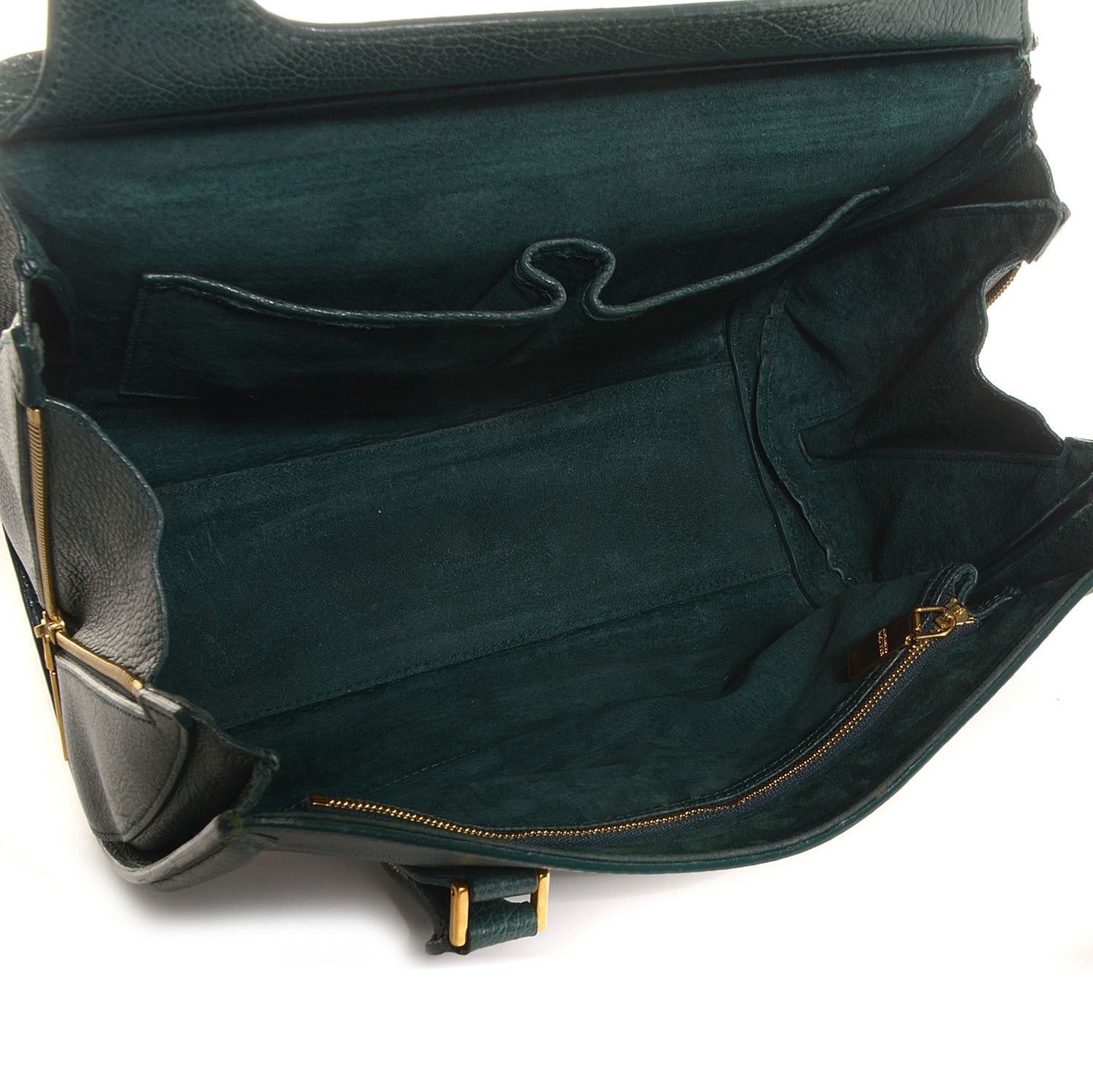 Alexander McQueen Leather Small Heroine Dark Green 5 of 7