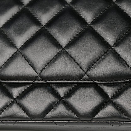 Chanel Lambskin Quilted Maxi Double Flap Black 21 of 22