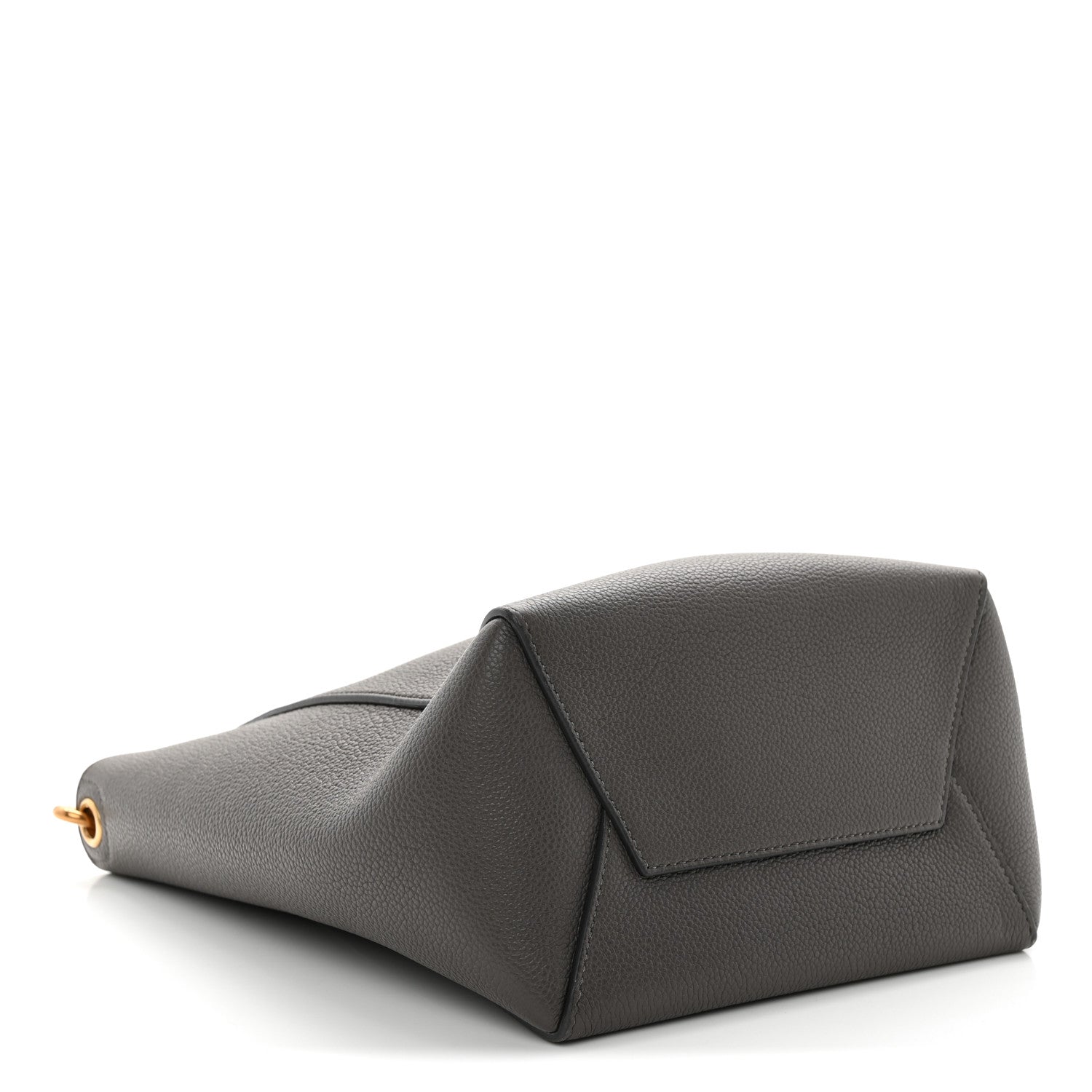 Celine Soft Grained Calfskin Small Sangle Bucket Bag Kohl 1890208