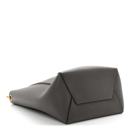 Celine Soft Grained Calfskin Small Sangle Bucket Bag Kohl 4 of 10
