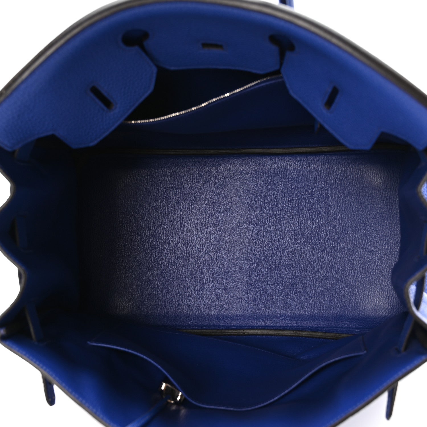 Hermes Togo BIRKIN 35 Bleu France 5 of 10