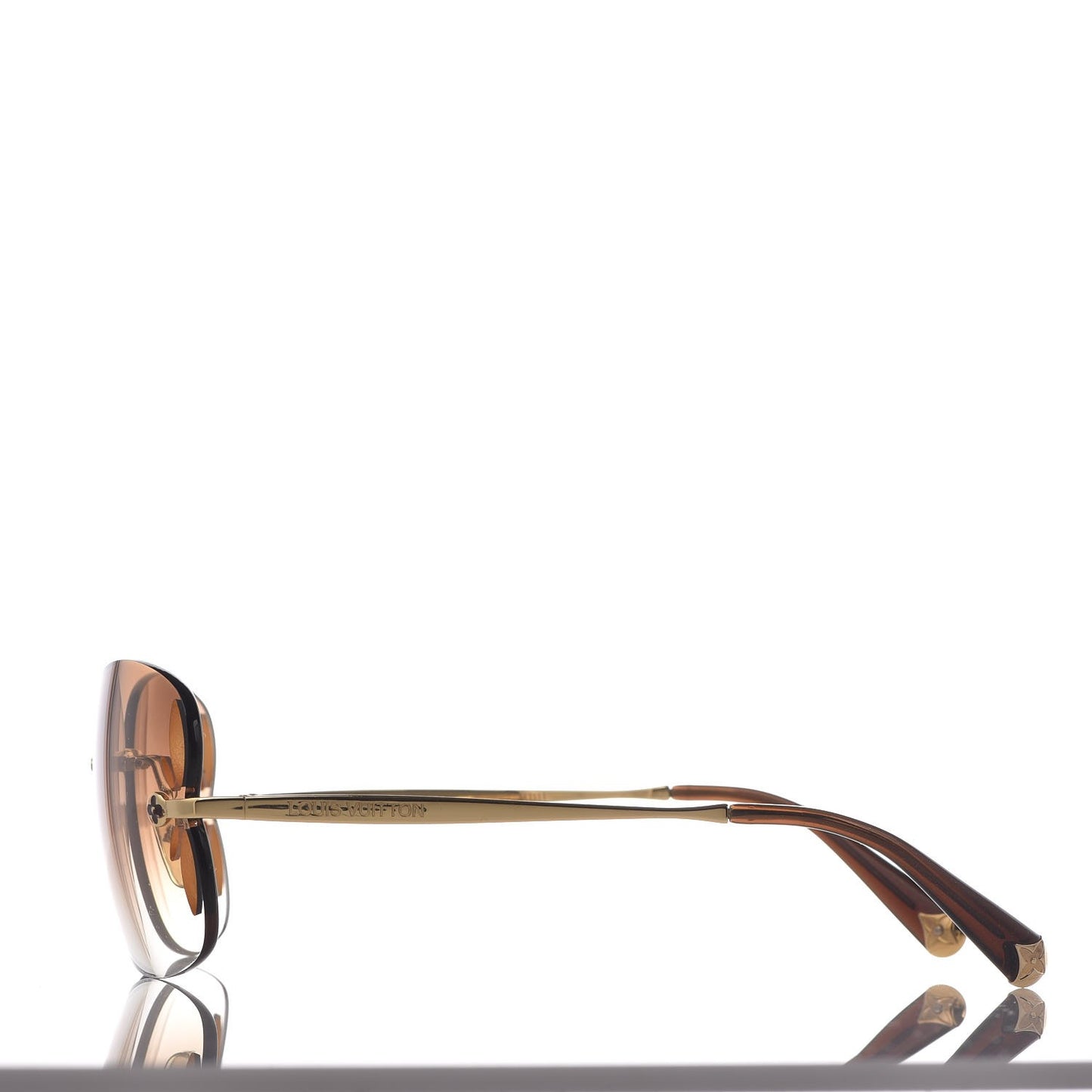 Lily Sunglasses Z0371U Brown Glitter