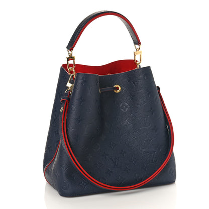 Louis Vuitton Empreinte Neonoe MM Marine Rouge 3 of 8