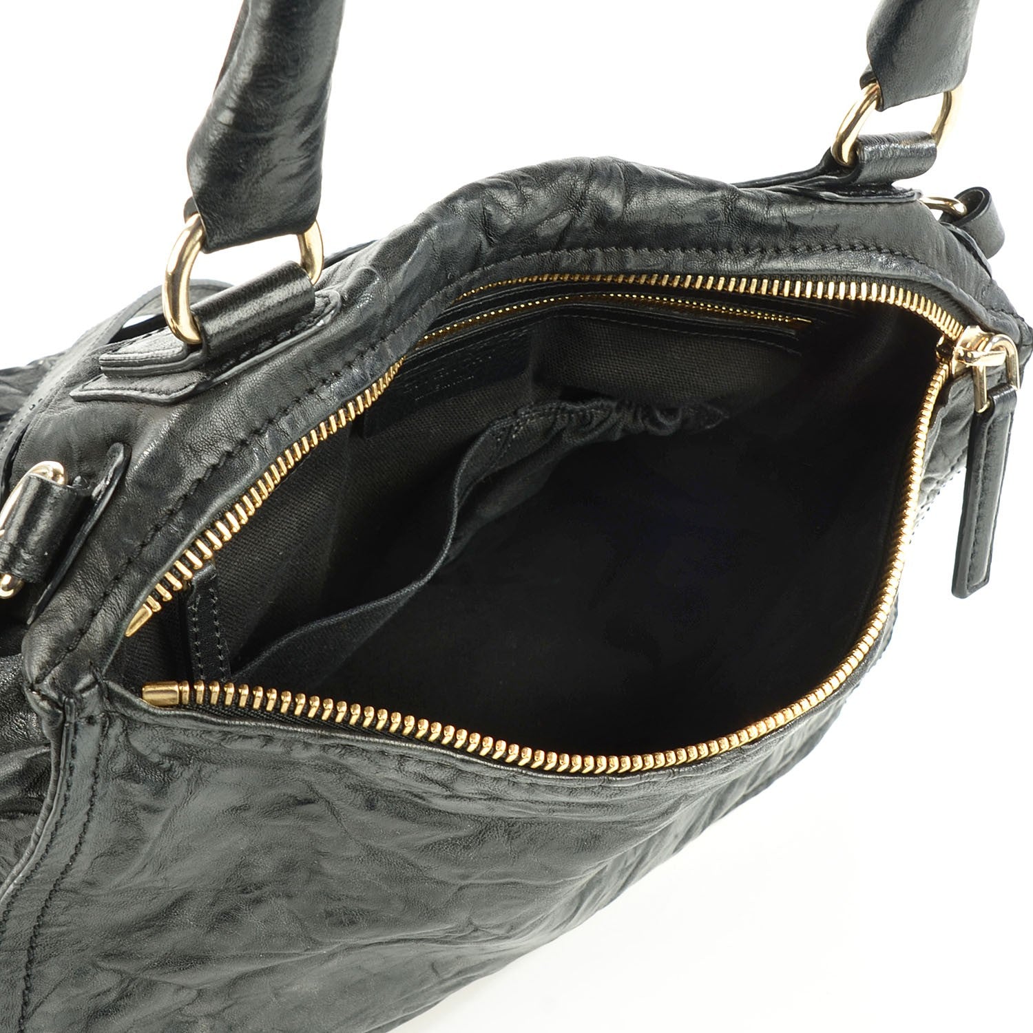 Givenchy Tumbled Sheepskin Medium Pandora Bag Black 5 of 10