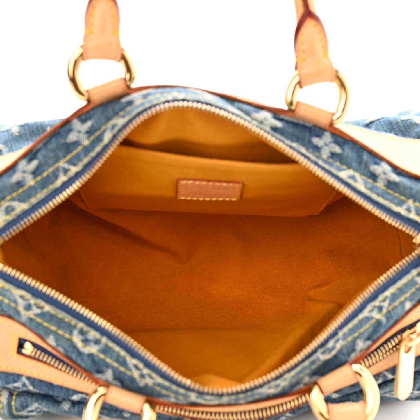 Monogram Denim Neo Speedy Blue