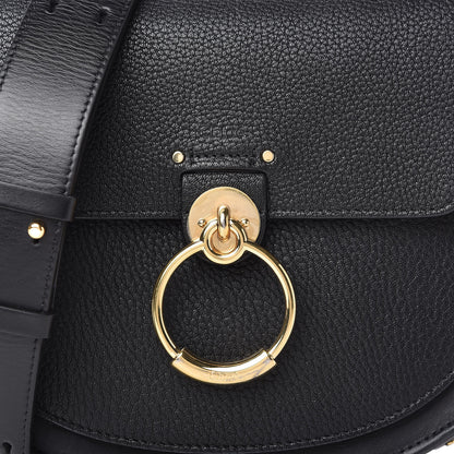 Chloe Grained Calfskin Large Tess Bag Black 10 of 10
