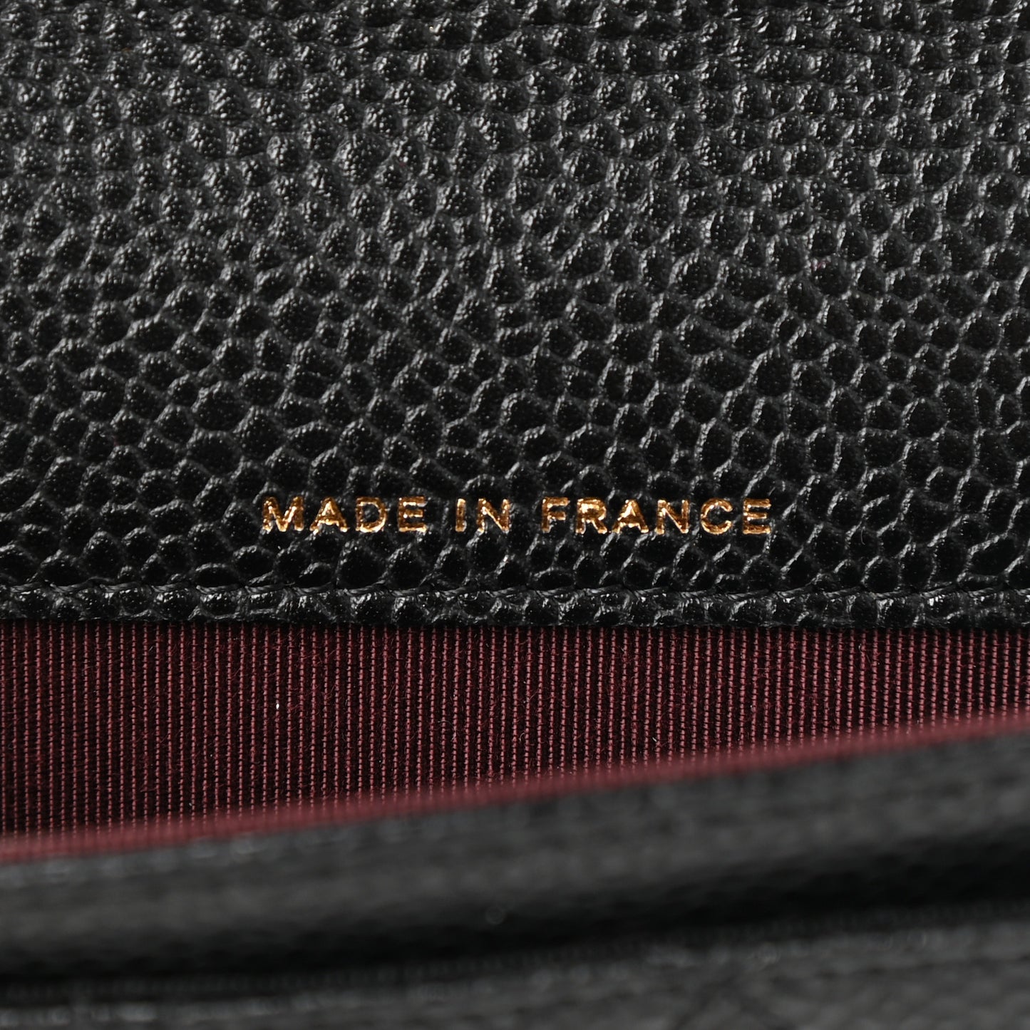 Caviar Quilted Flap Card Holder Black