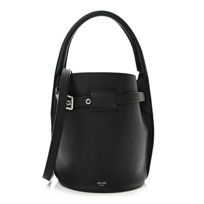 Celine Supple Grained Calfskin Nano Big Bag Bucket Black 1 of 9