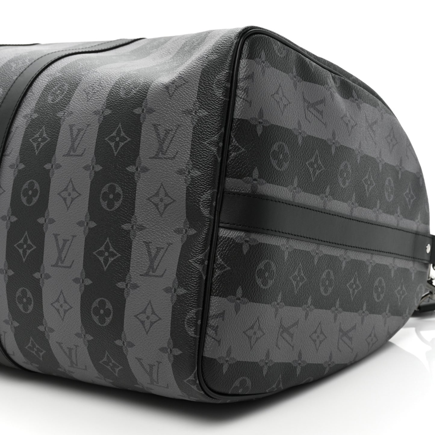X NIGO Monogram Eclipse Stripes LV Keepall Bandouliere 50