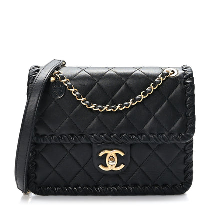 Chanel Calfskin Braided My Own Frame Flap Black 1 of 10
