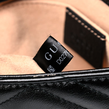 Gucci Calfskin Matelasse GG Marmont 2.0 Multi Belt Bag 95 38 Black 9 of 11