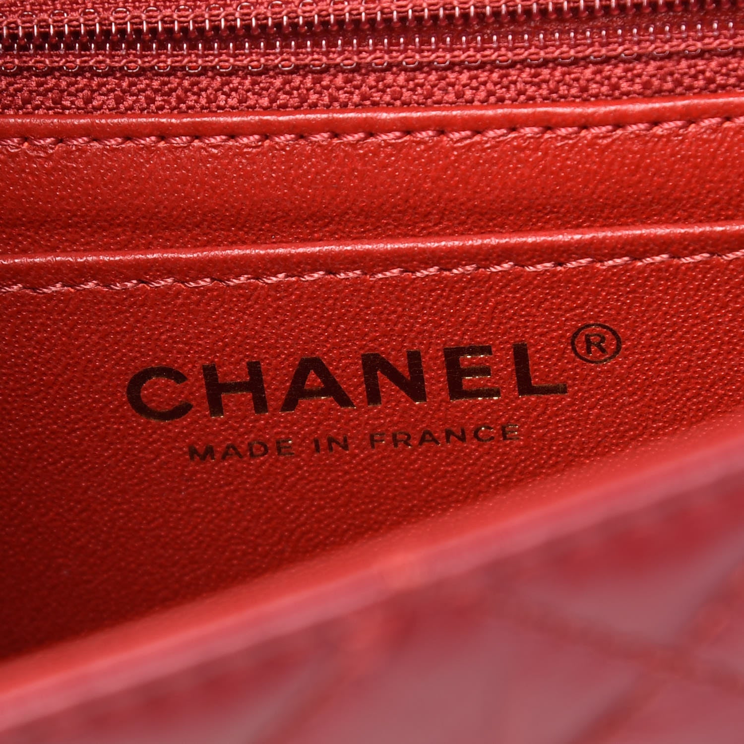 Chanel Aged Calfskin Quilted 2.55 Reissue Mini Flap Red 8 of 10