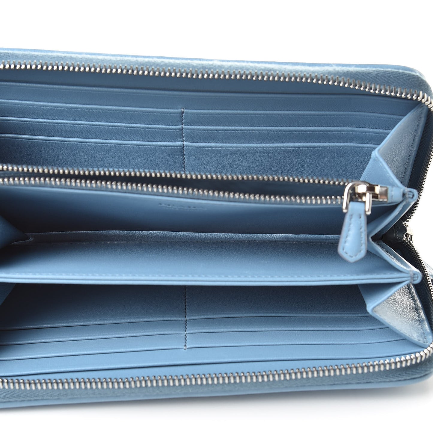 Nappa Impunture Zip Around Wallet Astrale