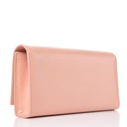 Saint Laurent Smooth Calfskin Classic Monogram Clutch Blush 3 of 8