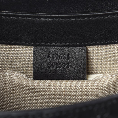 Gucci Microguccissima Medium Emily Chain Shoulder Bag Black 7 of 12