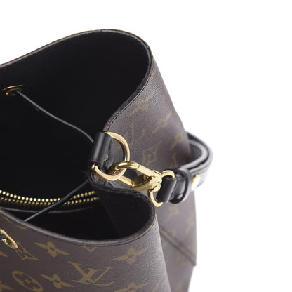 Louis Vuitton Monogram Neonoe MM Black 10 of 10