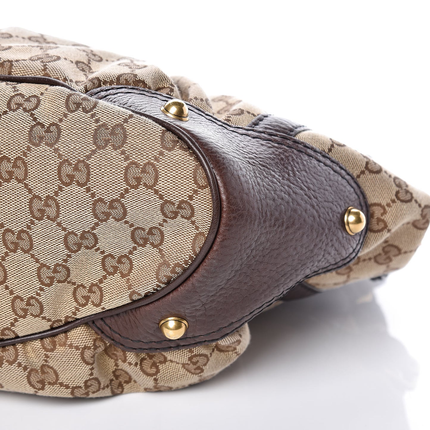 Monogram Medium Jockey Tote Dark Brown