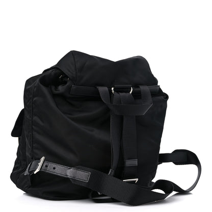 Prada Nylon Vela Medium Backpack Black 3 of 8