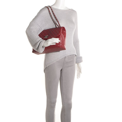 Chanel Calfskin Quilted In the Business Flap Bag Dark Red 2 of 11