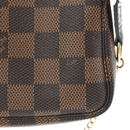 Louis Vuitton Damier Ebene Mini Pochette Accessories 8 of 8