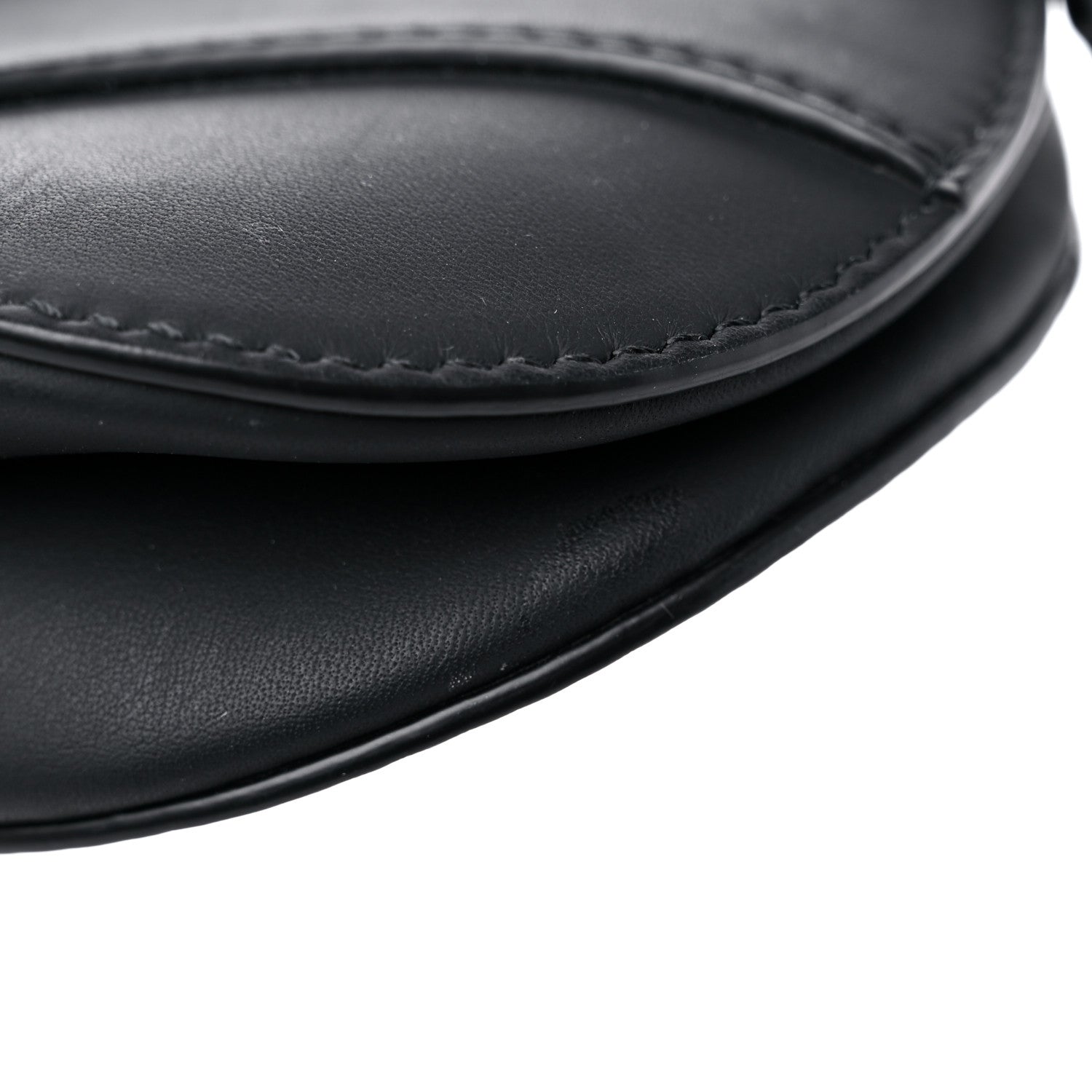 Christian Dior Ultra Matte Calfskin Mini Saddle Bag Black 11 of 12