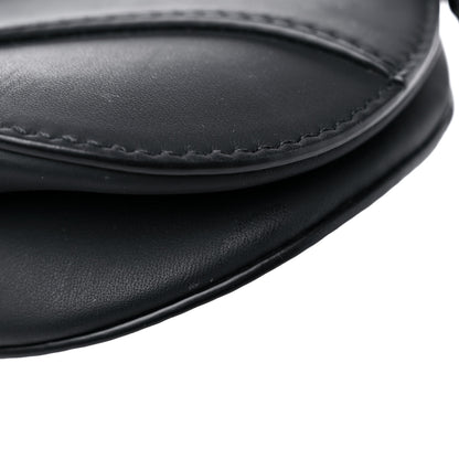 Christian Dior Ultra Matte Calfskin Mini Saddle Bag Black 11 of 12