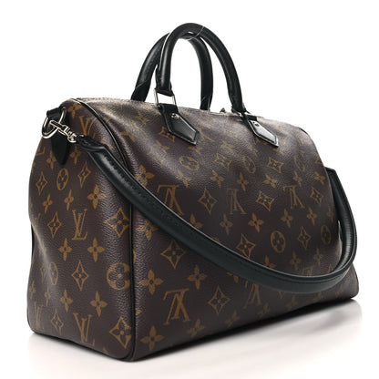 Louis Vuitton Monogram Speedy Soft 30 Dark 3 of 9