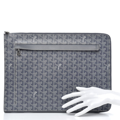 Goyard Goyardine Sorbonne Document Holder Grey 2 of 8