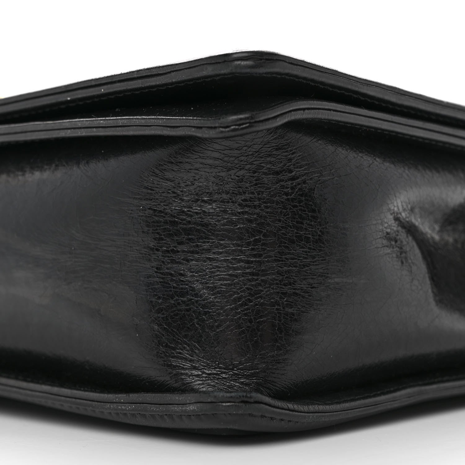 Chanel Glazed Calfskin Quilted Large Boy Flap Black 10 of 13