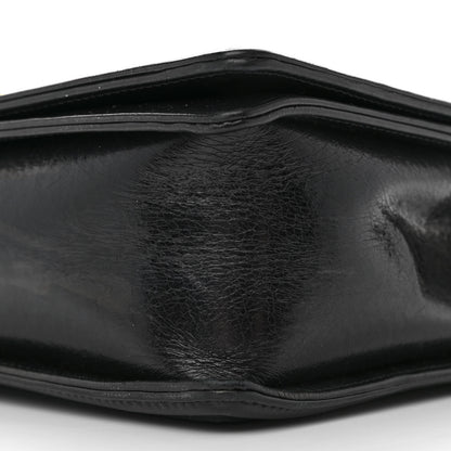 Chanel Glazed Calfskin Quilted Large Boy Flap Black 10 of 13