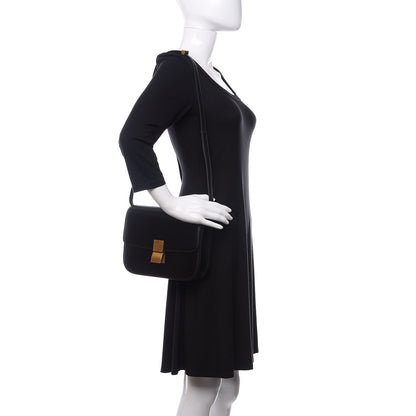 Celine Box Calfskin Medium Classic Box Flap Bag Black 3 of 17