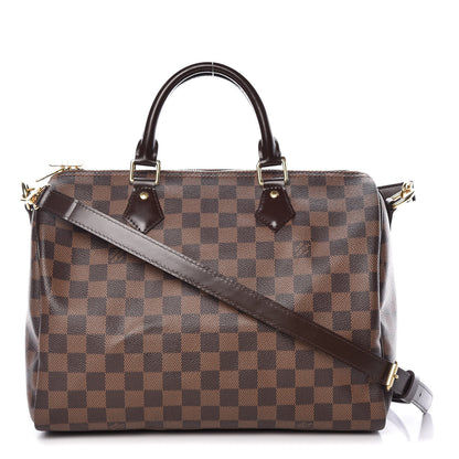 Louis Vuitton Damier Ebene Speedy Bandouliere 30 1 of 9