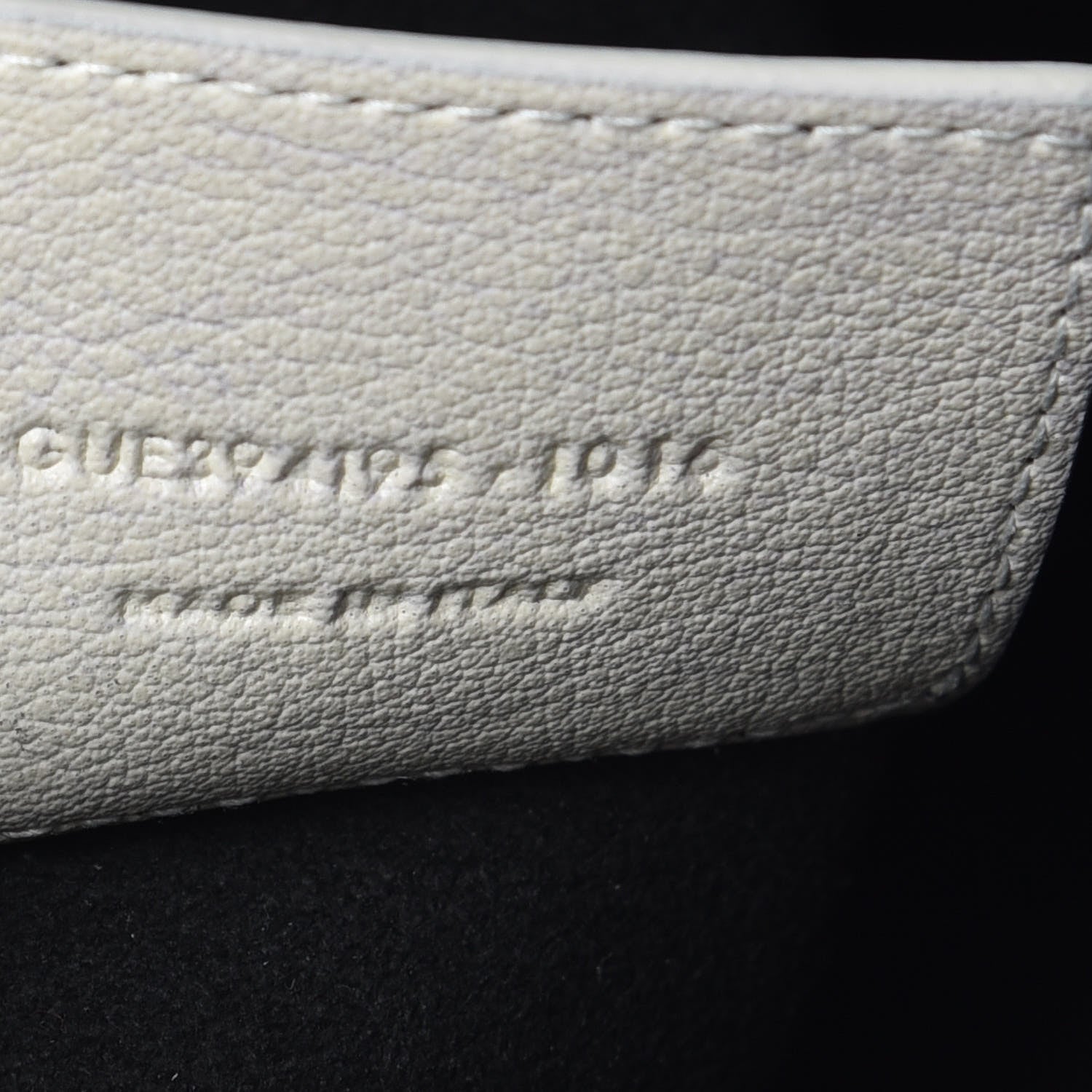Saint Laurent Calfskin Large Shopping Tote Porcellana 7 of 15