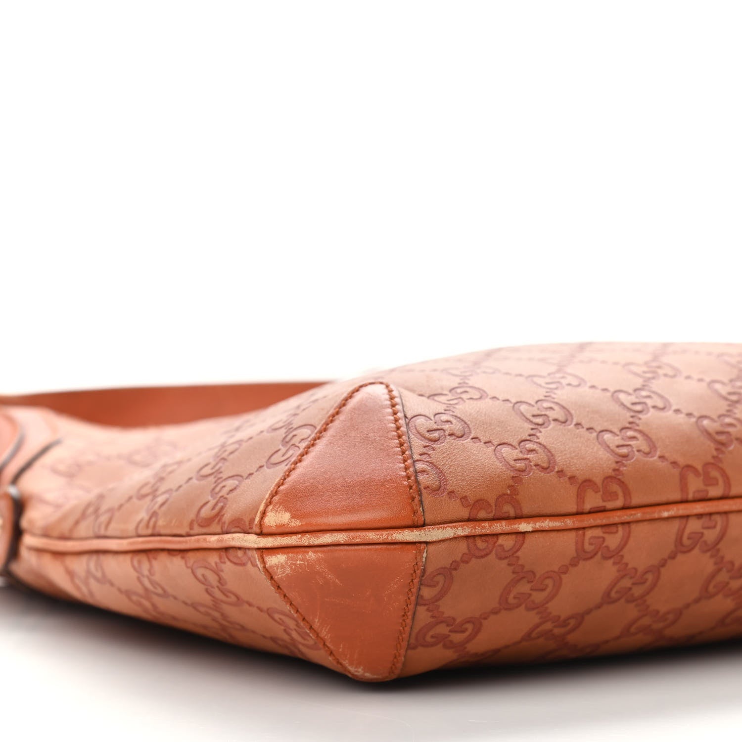 Gucci Guccissima Creole Hobo Saffron 7 of 14