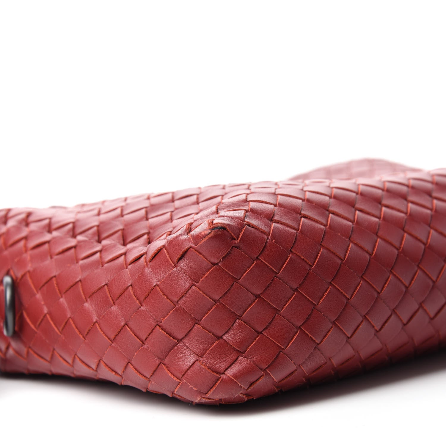 Bottega Veneta Nappa Intrecciato Small Camera Bag Red 6 of 11