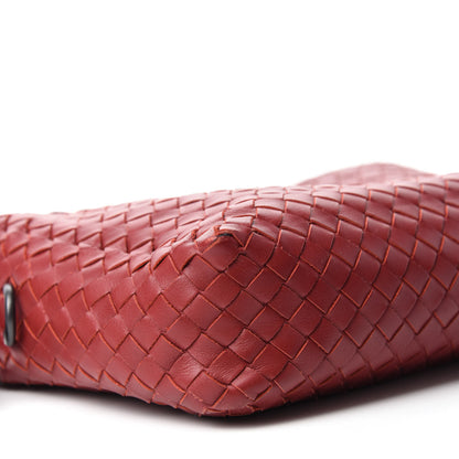 Bottega Veneta Nappa Intrecciato Small Camera Bag Red 6 of 11