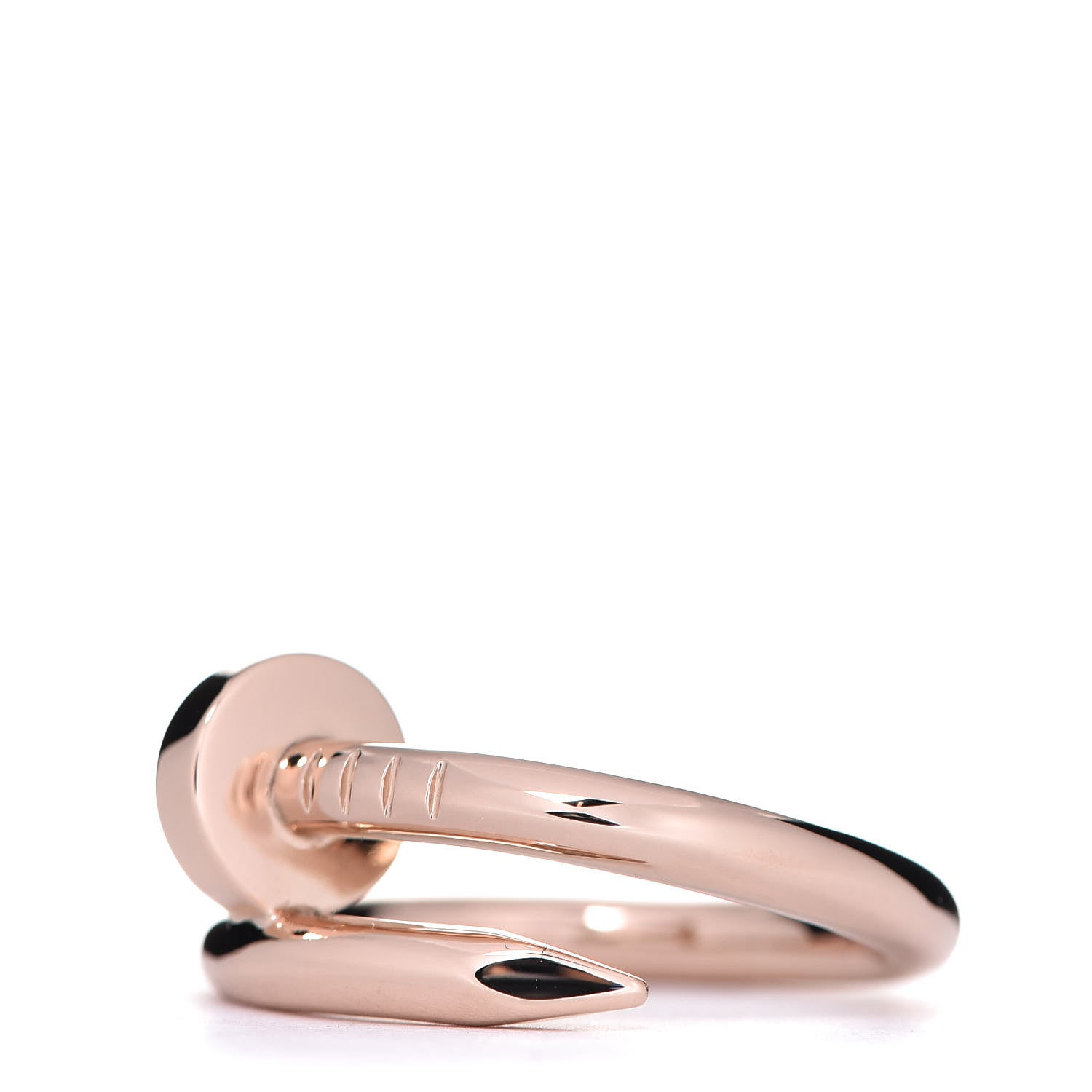 Cartier 18K Pink Gold Juste Un Clou Ring 51 5.75 2 of 7