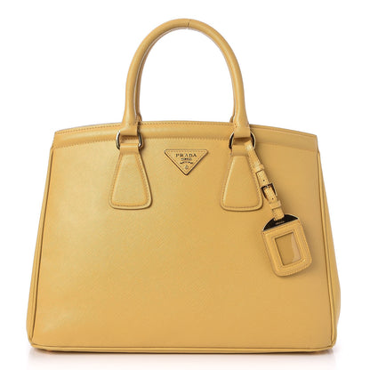 Prada Saffiano Lux Parabole Tote Ginestra 1 of 7