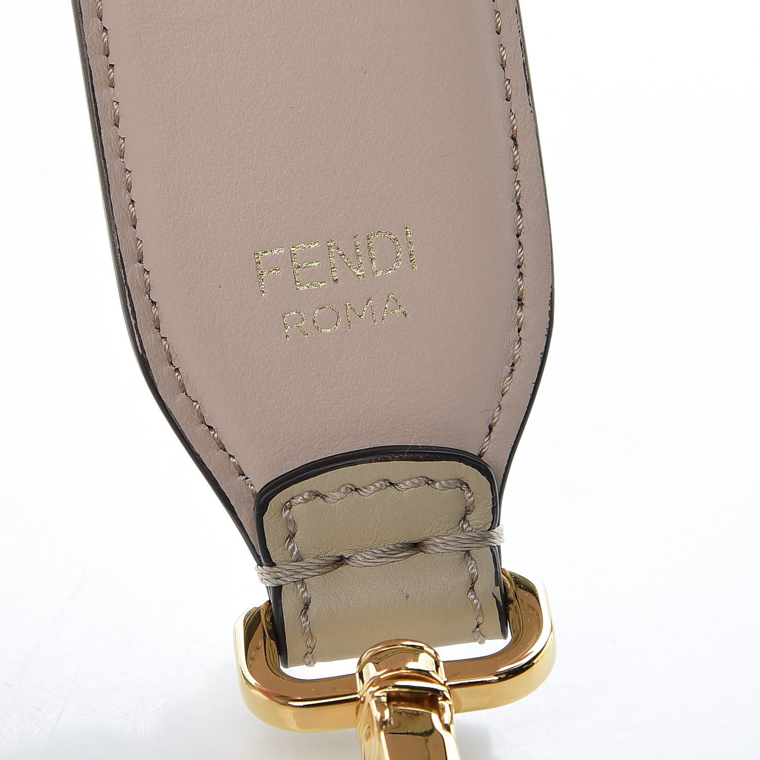 Fendi Calfskin Studded Strap You Rose Gold Gold Silver 3 of 6