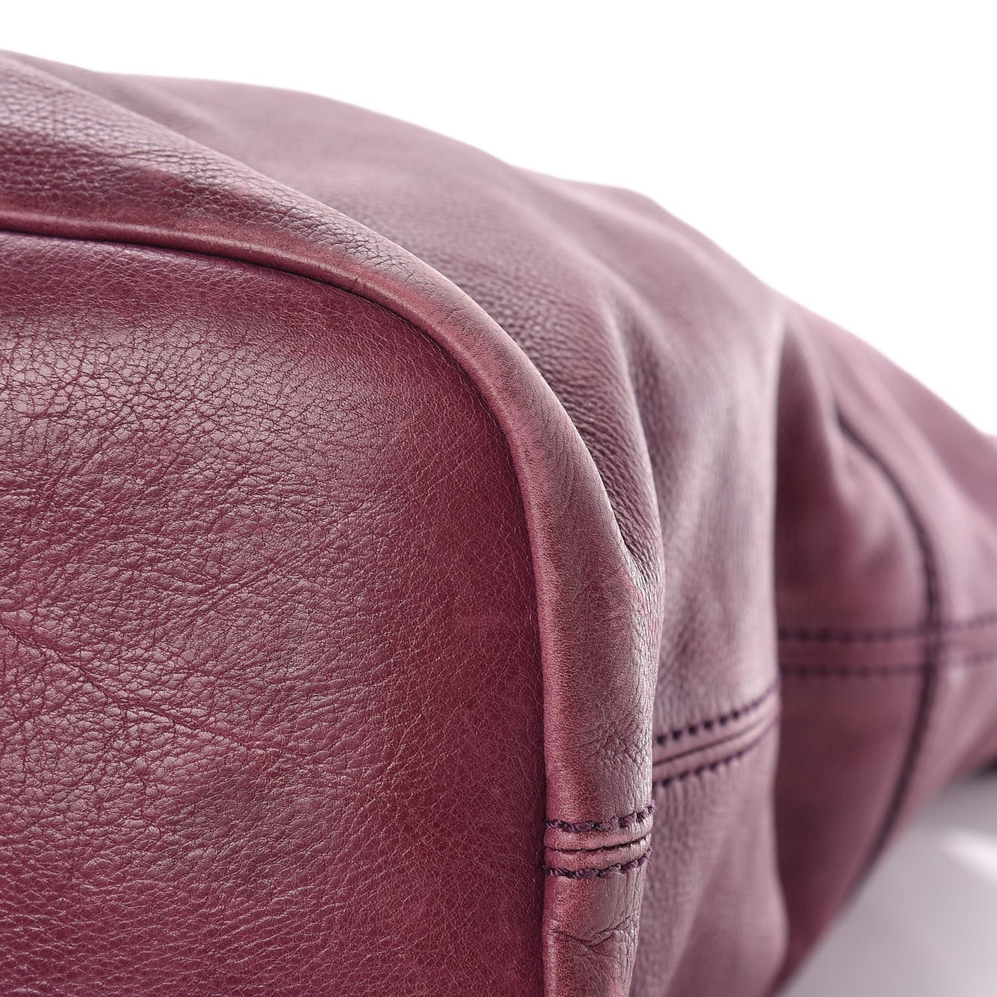 Lambskin North South Nightingale Aubergine