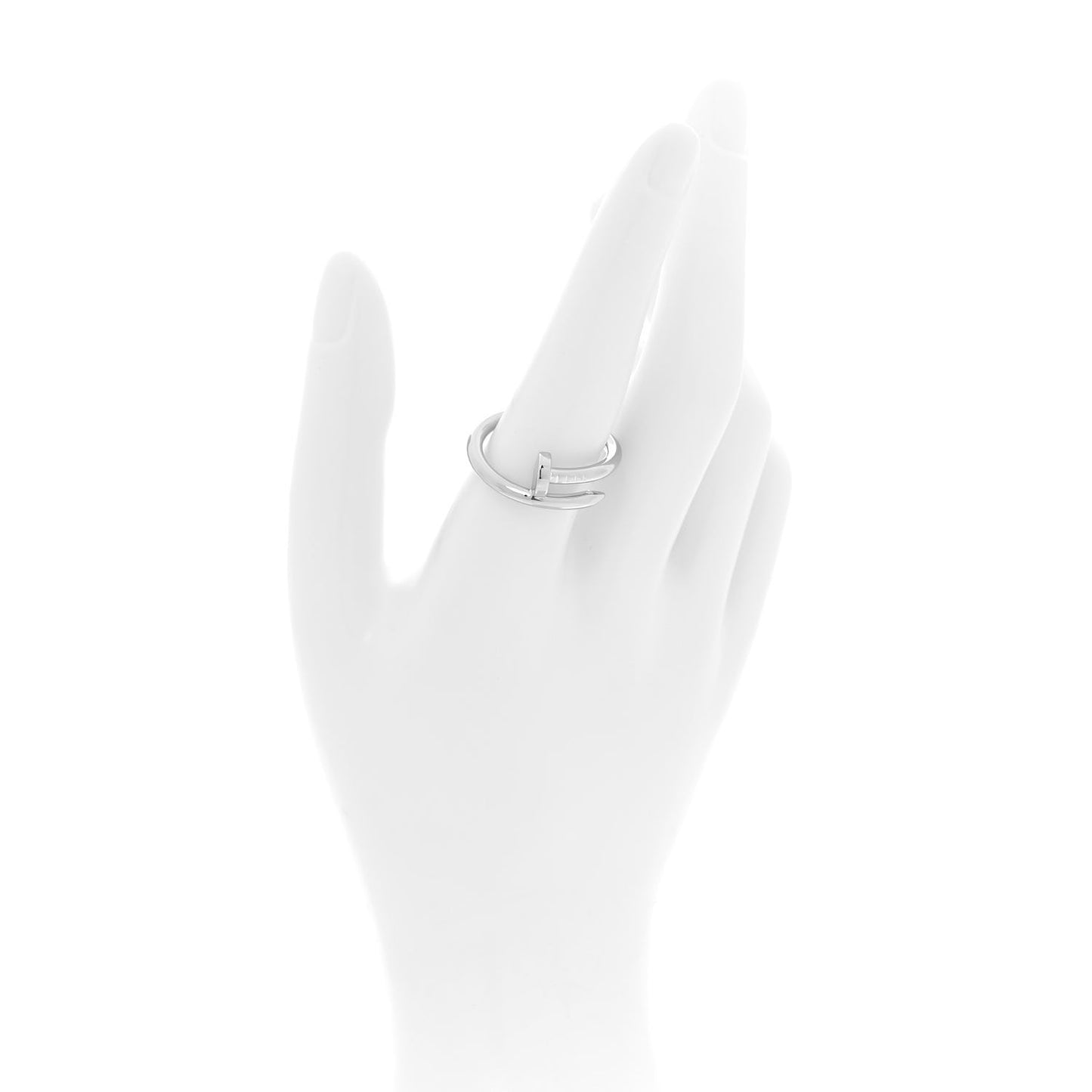 18K White Gold Juste Un Clou Ring 62 10