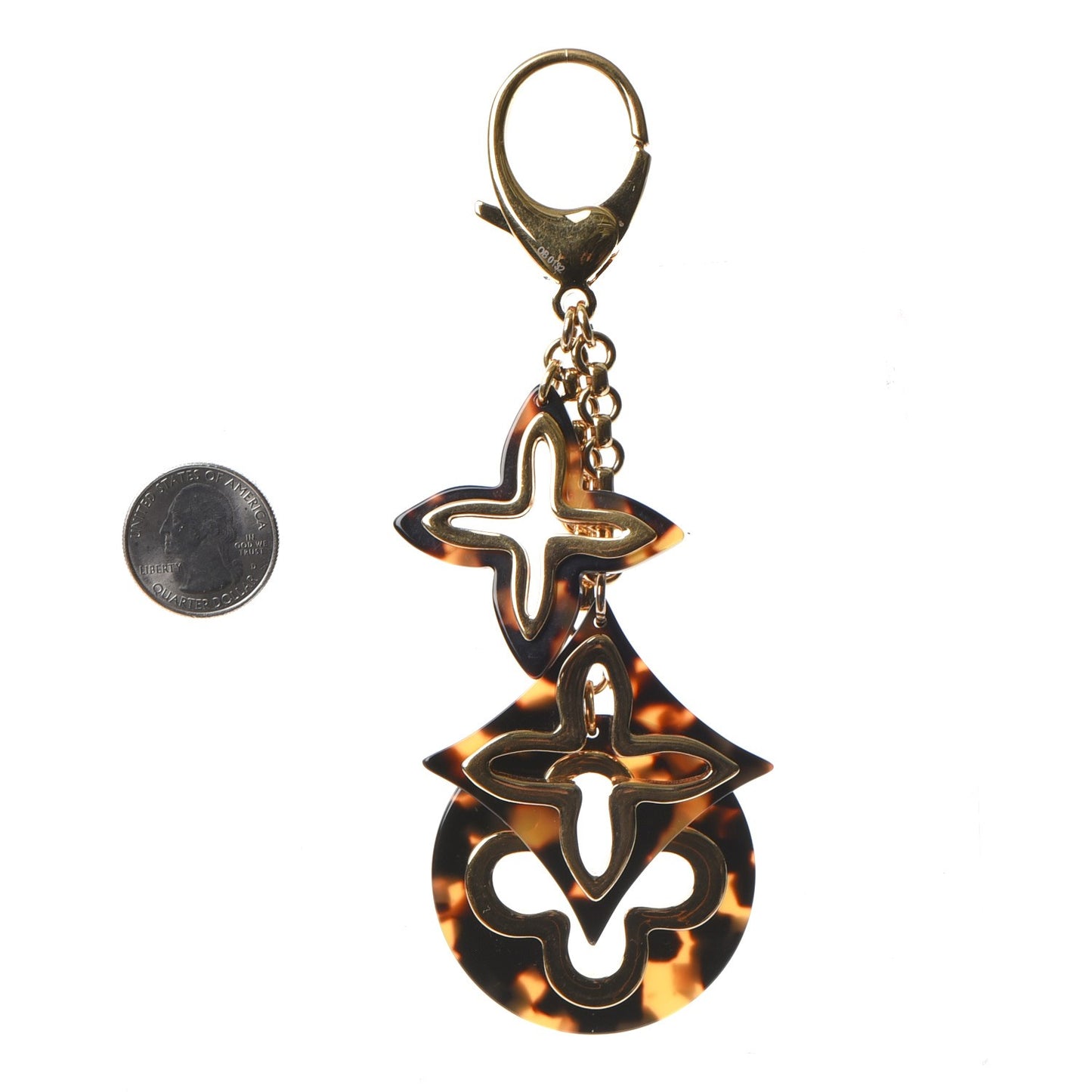 Insolence Bag Charm Ecaille
