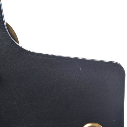 Gucci Calfskin Matelasse Medium GG Marmont Shoulder Bag Black 14 of 16