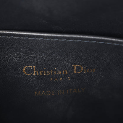Christian Dior Metallic Lambskin Cannage Lily Tote Silver 6 of 9