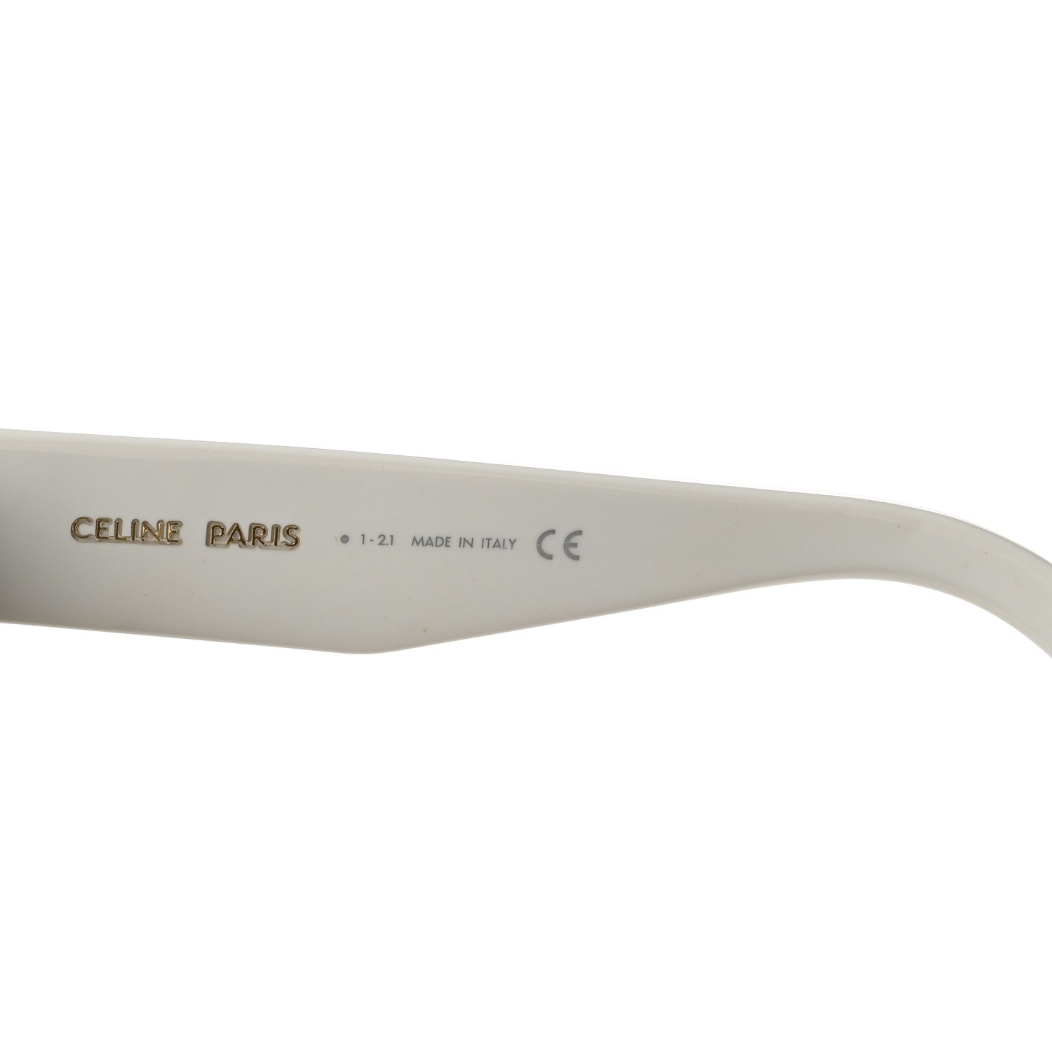 Celine Acetate Monochroms Square Sunglasses CL40214U White 7 of 8