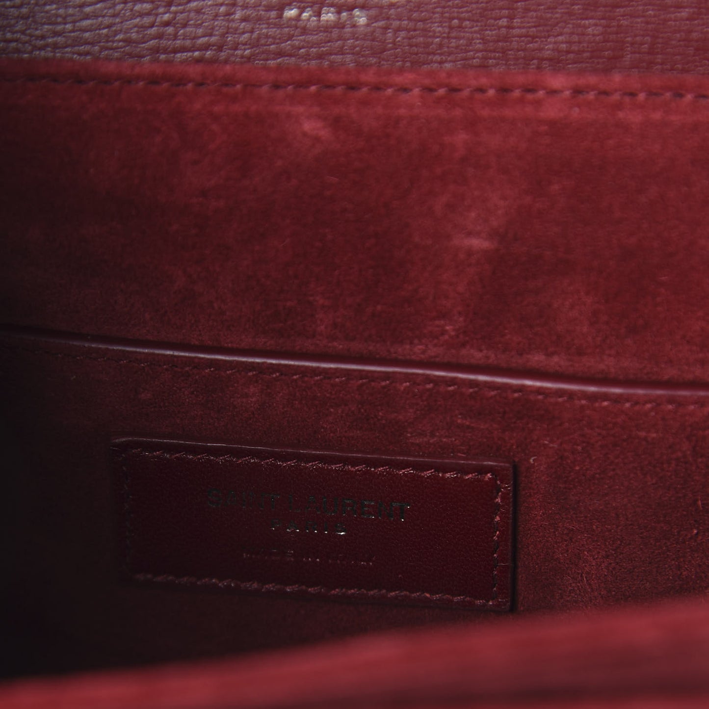 Calfskin Medium Bellechasse Satchel Palissandre