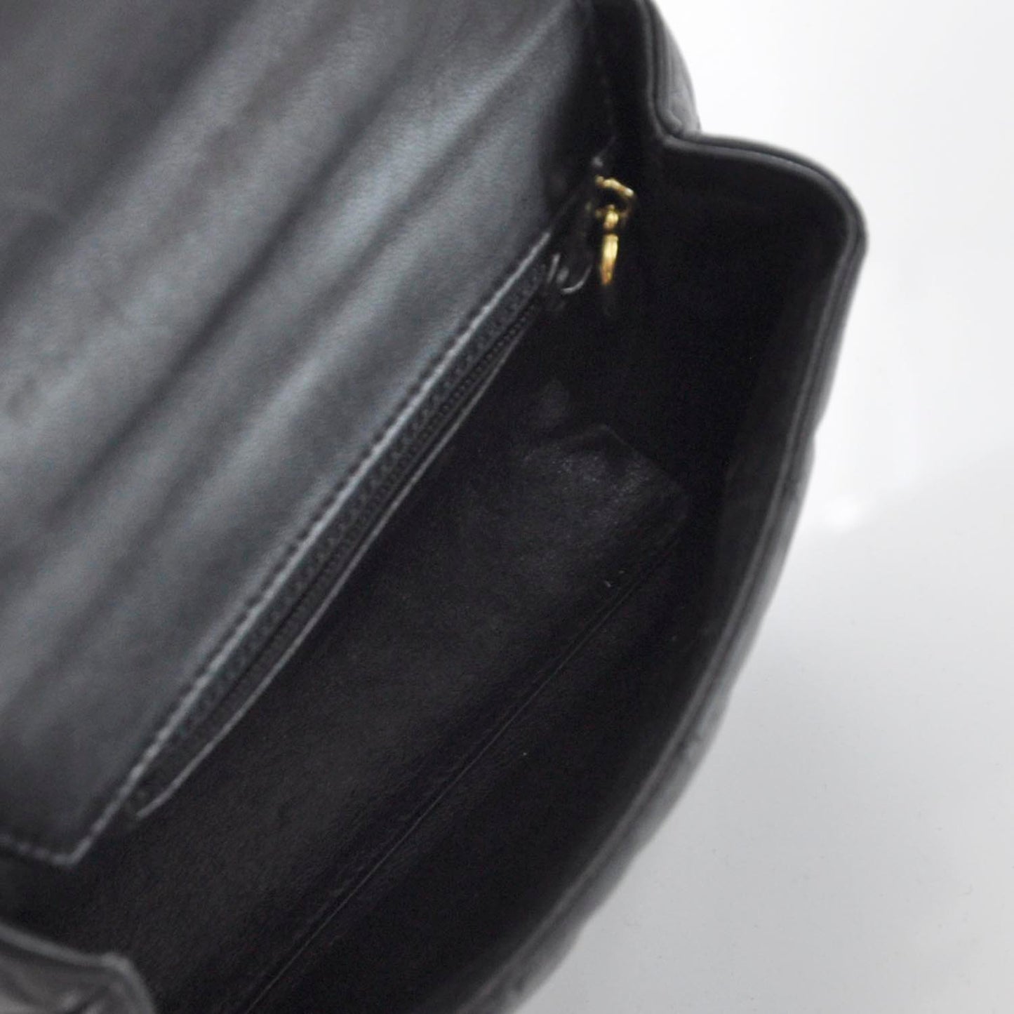 Lambskin Camellia Mini Flap Black