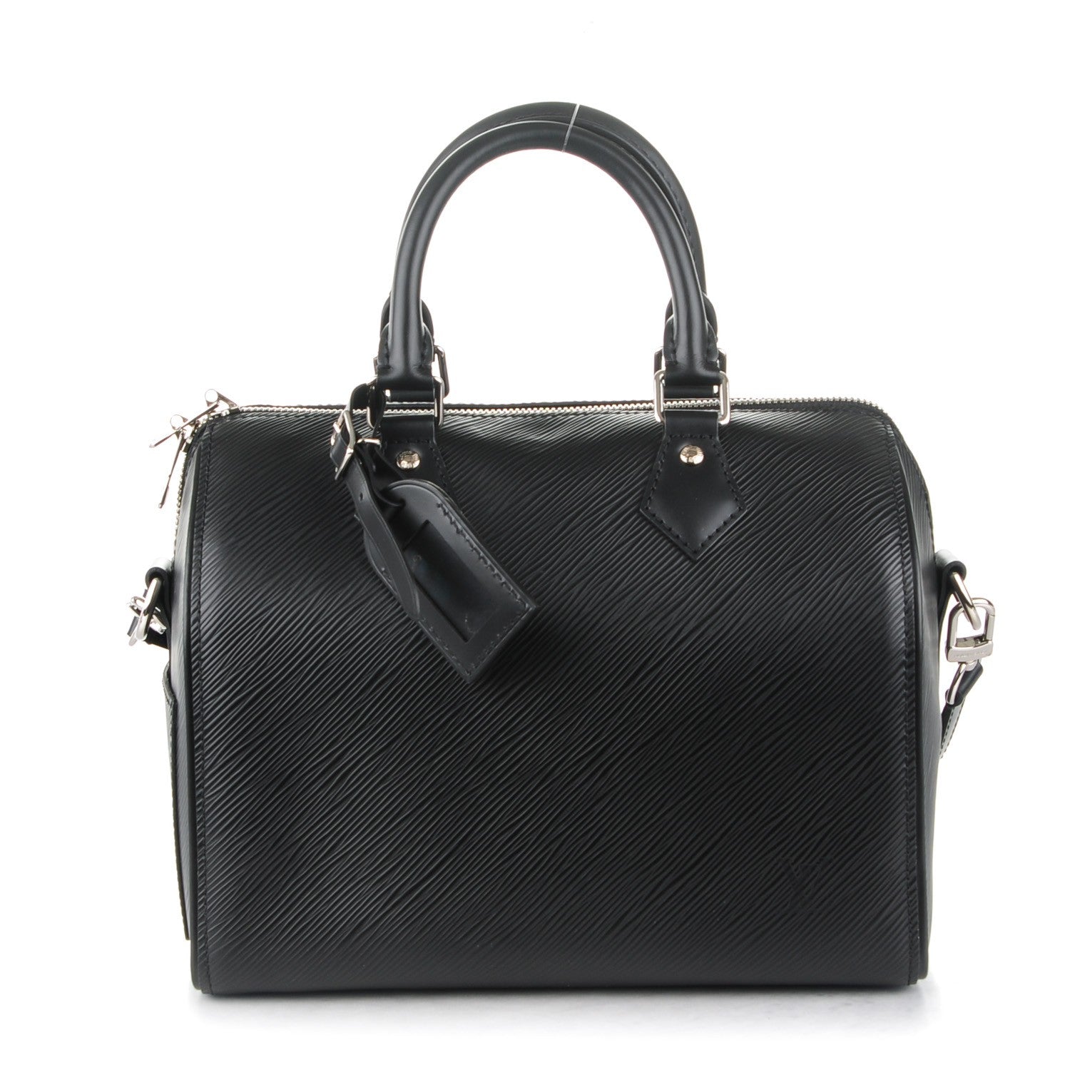 Louis Vuitton Epi Speedy Bandouliere 25 Black 1 of 7