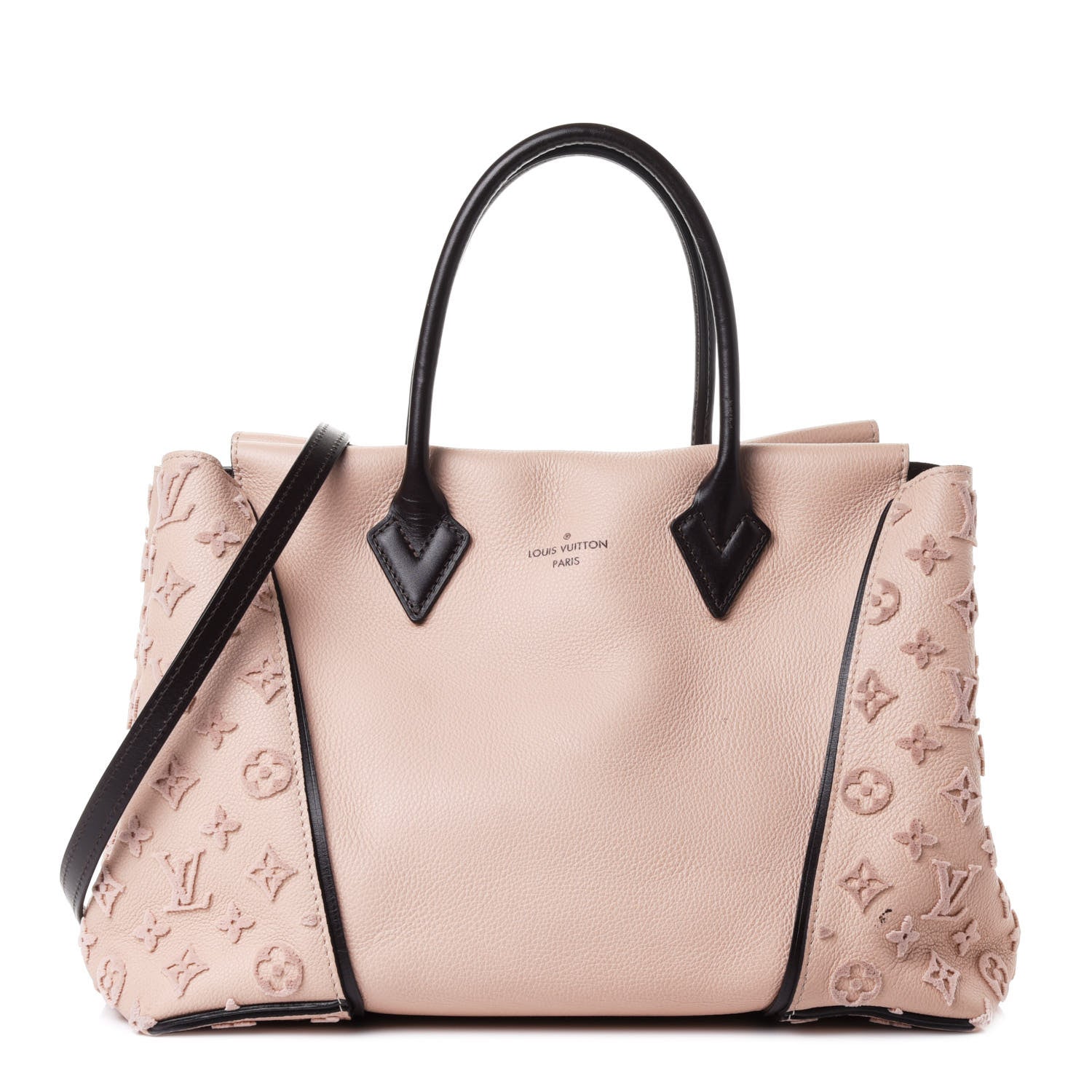 Louis Vuitton Veau Cachemire Calfskin Tote W PM Petale 1 of 4